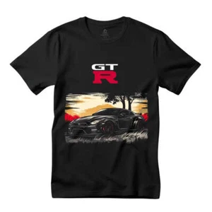 Nissan GT-R schwarzes T-Shirt: Vintage Skyline Tee für Herren | Nissan GTR Shirt auf Ama - Bild 1 von 4
