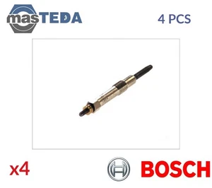 0 250 202 028 ENGINE GLOW PLUGS BOSCH 4PCS FOR FIAT MAREA,MULTIPLA,BRAVO I,BRAVA - Picture 1 of 12