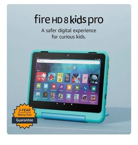 Amazon Fire hd 8 kids pro tablet, 12th Gen,  Newest Model, 32GB, Teal, Brand New - Picture 1 of 2