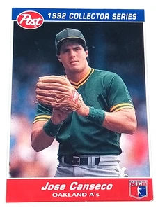 Jose Canseco 25 von 30 Sammelserien Postkarte 1992 - Bild 1 von 3