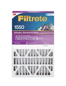 3M Filtrete NDP02-4IN-4 20x20 x 4 in. Pleated Air Filter, MPR 1550 - Picture 1 of 1