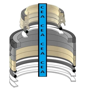 14683841 Ausleger Zylinder Dichtsatz passt für Volvo EC220D EC220E EC235D - Bild 1 von 1