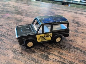 1970's Black Ford Bronco Ranch Truck Team Tootsie Toy Off Road Chicago USA 4” - Picture 1 of 6