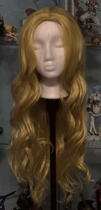 Arda Wigs Grace Classic Yellow Blonde Lemon Drop 24” Wavy Curly New - Picture 1 of 6