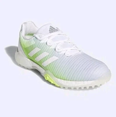 Adidas Boost CodeChaos Golf Cleats Womens Shoe Size-9.5 Signal Green Gray EE9336 - Image 1 of 4