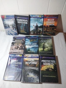 Harlequin Love Inspired Suspense Romance Lot Of 10 Paperback Books - Imagen 1 de 8