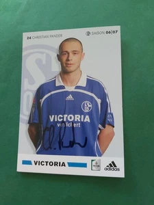 FC Schalke 04 , C. Pander ,Autogrammkarte, Fussball - Picture 1 of 2