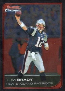 Tom Brady Patriots 2006 Bowman cromo #166 Bx1a - Imagen 1 de 2