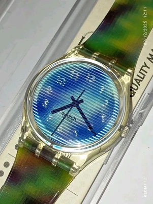 SWATCH GENT 1996 BITSTREAM GK223 NUOVO PERFETTO FUNZIONANTE - Immagine 1 di 4