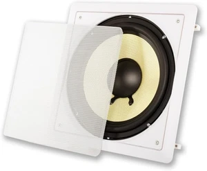 Acoustic Audio HD-S10 Flush Mount Passive Subwoofer In Wall with 10" Speaker - Picture 1 of 4