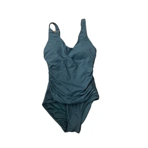 Neu mit Etikett Lands' End Damen Einteiler Badeanzug türkis ** XL ** - Bild 1 von 2