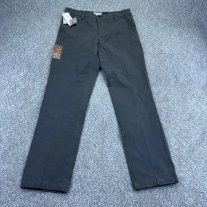 NEW Dockers Workday Khaki Pants Mens Size 32x32 Slim Taper Fit Taupe Flat Front - Picture 1 of 12