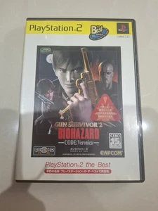 Gun Survivor 2 BioHazard Code Veronica PS2 with Manual PlayStation 2 Japanese - Picture 1 of 4
