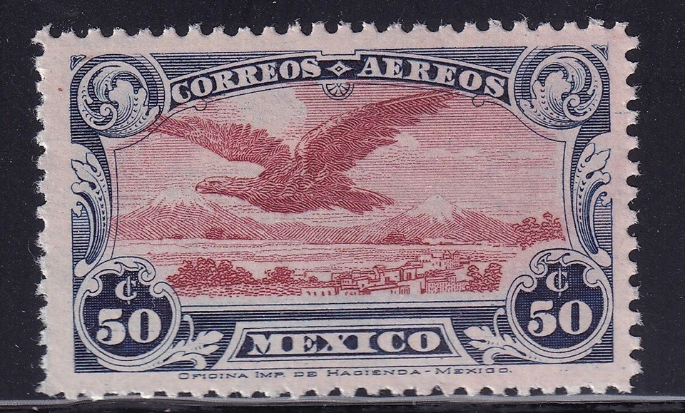 udl21 México 1927 Águila y Volcán Sc#C2 Mc#599c Foto 1 de 1