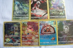 Seven (7) Crown Zenith Galarian Gallery Cards - Picture 1 of 2