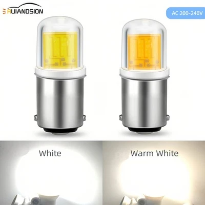 2Pz B15 BA15D COB LED Dimmabile Della Macchina Da Cucire Lampadine 200V-240VAC - Image 1 of 4