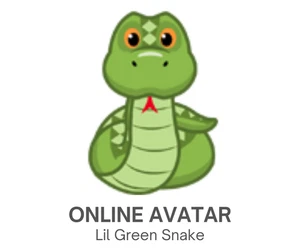 Webkinz Classic Lil Green Snake Halloween Pet Code Only - Picture 1 of 1