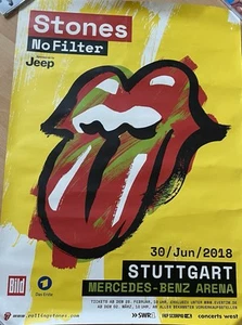 Original tour-poster Stuttgart rolling stones - Bild 1 von 1
