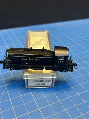 Life Like 7514 SW9/1200 Nickle Plate Road Diesel #244 / N Scale /Boxed / - Image 1 of 4