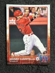 JOHNNY GIAVOTELLA #US164 2015 Topps Update Series QTY Los Angeles Angels - Picture 1 of 2