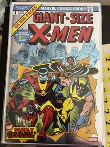Variante de lámina Gamestop #1 tamaño gigante X-Men ¡¡Rara!! ¡Bolsado y embarcado! Alto grado - Imagen 1 de 1