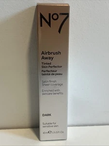No7 Airbrush Away Tinted Skin Shade Dark 1.3 Ounce - Picture 1 of 3