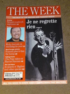 THE WEEK - RICKY GERVAIS - Feb 6 2010 # 752 - Imagen 1 de 1