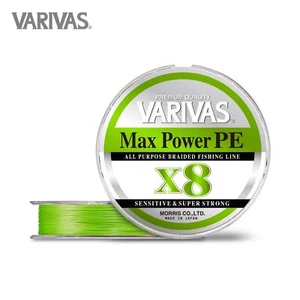 Línea de pesca Varivas Max Power PE X8 trenza verde lima - Imagen 1 de 7
