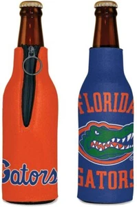 Florida Gators NCAA Bottle Cooler Two-Sided Zip Up Design - Picture 1 of 1
