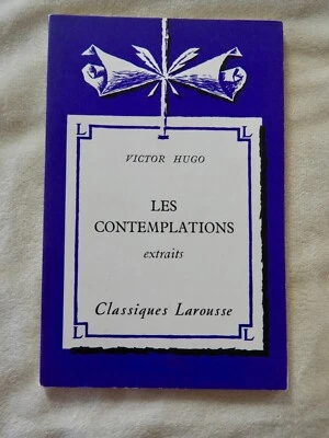 Victor Hugo "Les Contemplations" Classiques Larousse  - Image 1 of 3