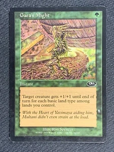 Gaea's Might 81/143 Planeshift Magic Card MTG 2001 NonFoil - Picture 1 of 4