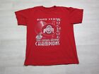 Vintage 2002 Ohio State Buckeyes National Champions T Shirt Men (L) Football