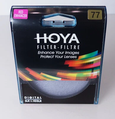 Hoya 77mm Filter Filtre Lens Filter Red Enhancer 77mm NEW #25 L - Image 1 of 2