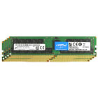 Crucial 64GB (4x 16GB) 2666MHz DDR4 ECC RDIMM 288-Pin 1.2V 2Rx4 Server Memory