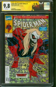 Spider Man 1 CGC SS 9.8 Facsimile Ed Willis Kunll Sketch 10/20 McFarlane art - Picture 1 of 5