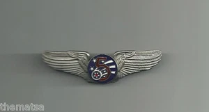 5TH  AIR CORPS FORCE USAF BIG  PEWTER WING BADGE  PIN  - Picture 1 of 1