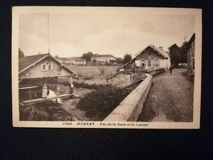 CPA 70 MARNAY - Rue de la Gare et le Lavoir - Imagen 1 de 2