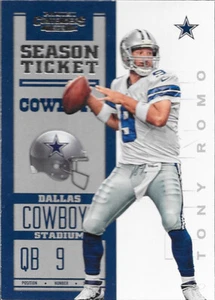 2012 Playoff Contenders #25 Tony Romo - Dallas Cowboys - Picture 1 of 1