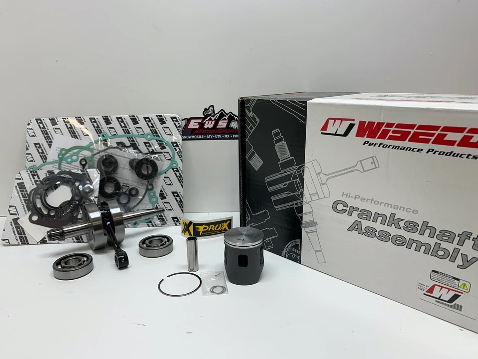 KIT RECONSTRUCCIÓN MOTOR KAWASAKI KX 85, CIGÜEÑAL, PISTÓN PRO X, JUNTAS 2006-2013 Foto 1 de 1