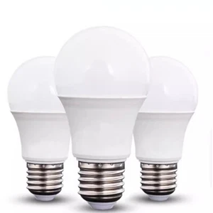 E27 Bulb Ball / Columnar Bulb 3W - 60W Cool White PC+Aluminium Led Light - Picture 1 of 17