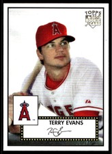 2007 Topps Rookie 1952 Edition 152 Terry Evans Angels Baseball Card