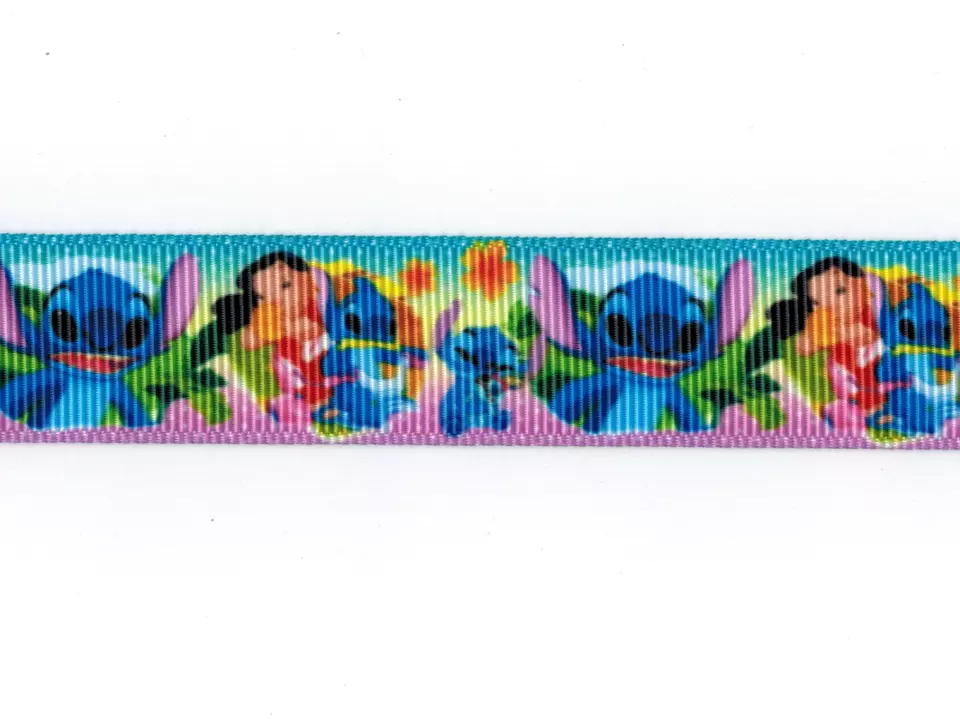 Lilo and Stitch 7/8" Grosgrain Ribbon by yard - Image 1 of 1