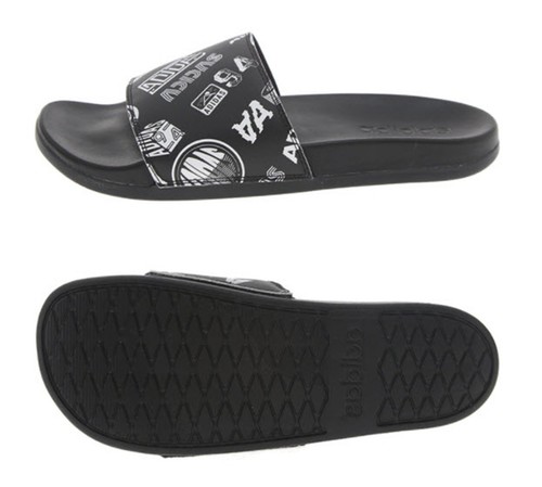 Sandali casual Adidas uomo ADILETTE comfort scarpe nere slide flip casual FZ1750