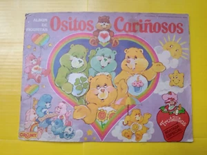 Vintage 80s CARE BEARS Ositos Cariñosos Album Stickers Spanish Cromy ARGENTINA - Picture 1 of 12