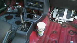 Honda Civic fits EF/EG Cup Holder *Black 16 gauge thick metal - Picture 1 of 17