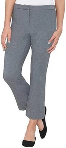 Max & Mia Ladies' Capri Dress Pant, HEATHER GREY, Sz SMALL - Picture 1 of 2