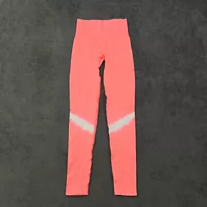 Victoria Secret Pink Cool & Comfy Peach Pink Seamless Leggings Women's Size XS - Picture 1 of 7
