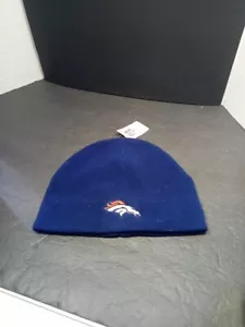❤Denver Broncos Headwear Beanie Cap NFL Dark Blue Warm One Size - Picture 1 of 1