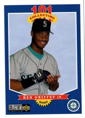 1997 Upper Deck Collectors Choice Ken Griffey JR #244 Mariners! - Image 1 of 2