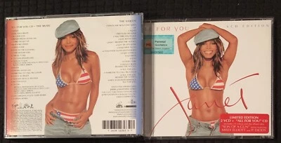 JANET JACKSON - ALL FOR YOU CD+2VCD Singapore EDITION 2 Bonus Tracks - Image 1 of 3